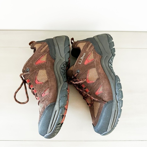 L.L.Bean Women’s Brown Dri-lex Waterproof Leather Hiking Shoes sz 7 - Picture 3 of 7
